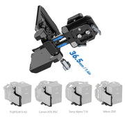 SmallRig 5315 V-Mount Battery Mount Plate วัสดุแข็งแรงทนทาน