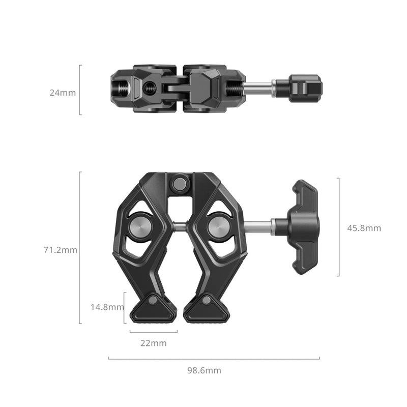 SmallRig 5319 Crab-Shaped Clamp ของแท้ ประกันศูนย์ไทย