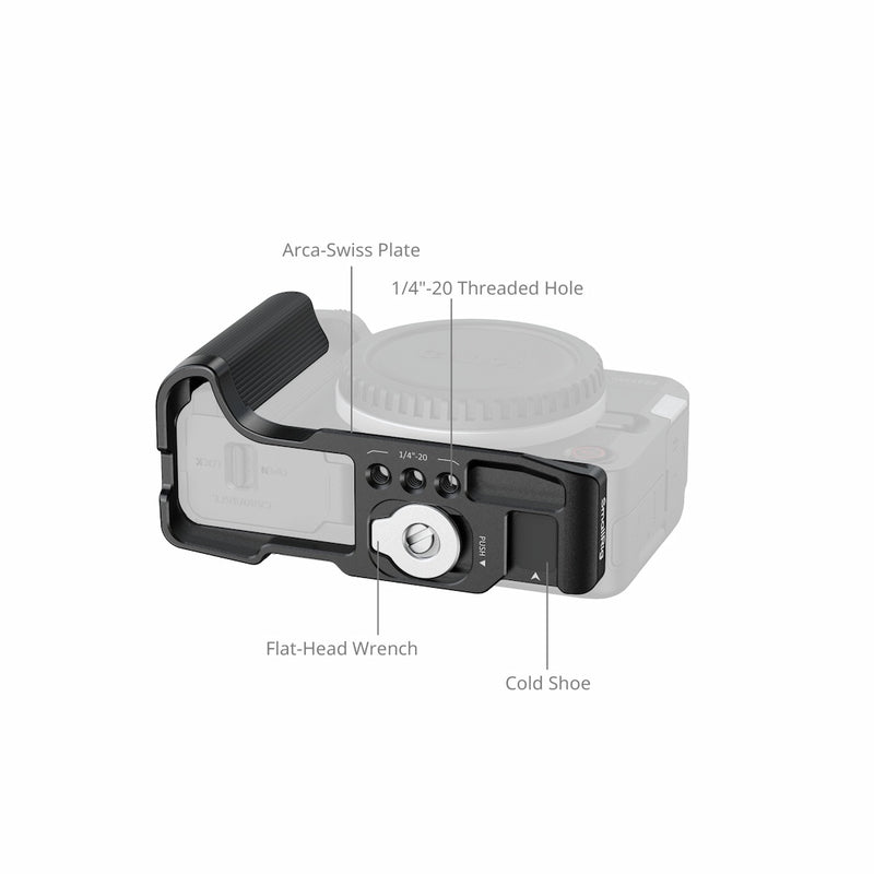 SmallRig 5429 L-Shaped Mount Plate วัสดุแข็งแรงทนทาน