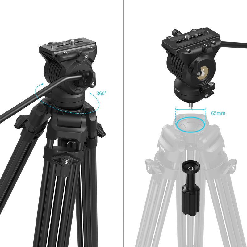 SmallRig 5440 AD14 Heavy-Duty Aluminum Alloy วัสดุแข็งแรงทนทาน