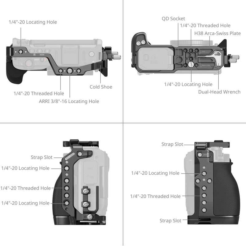 SmallRig 5467 Basic Cage Kit สำหรับงานวิดีโอมืออาชีพ