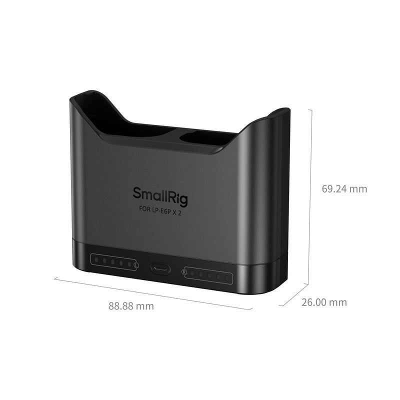 SmallRig 5490 Camera Battery Charger วัสดุแข็งแรงทนทาน