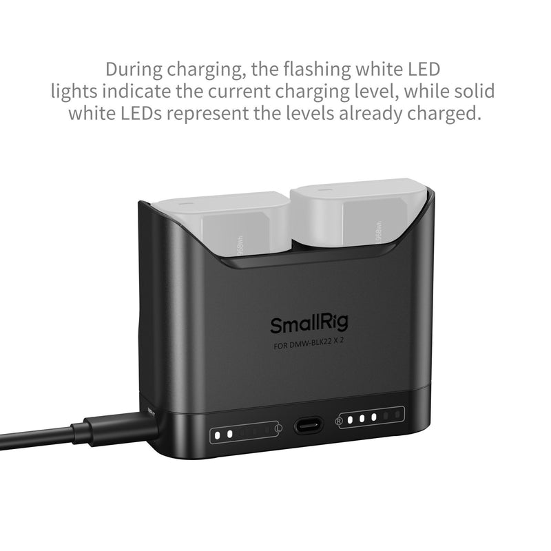SmallRig 5492 Camera Battery Charger สำหรับงานวิดีโอมืออาชีพ