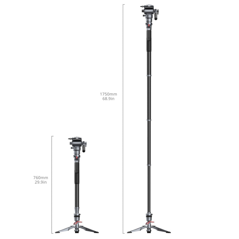 SmallRig 5565 Carbon Fiber Video Monopod สำหรับงานวิดีโอมืออาชีพ