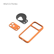 SmallRig 5792 5795 FilMov Lightweight Photography Bumper Case for iPhone 17 Pro/Pro Max (Orange)