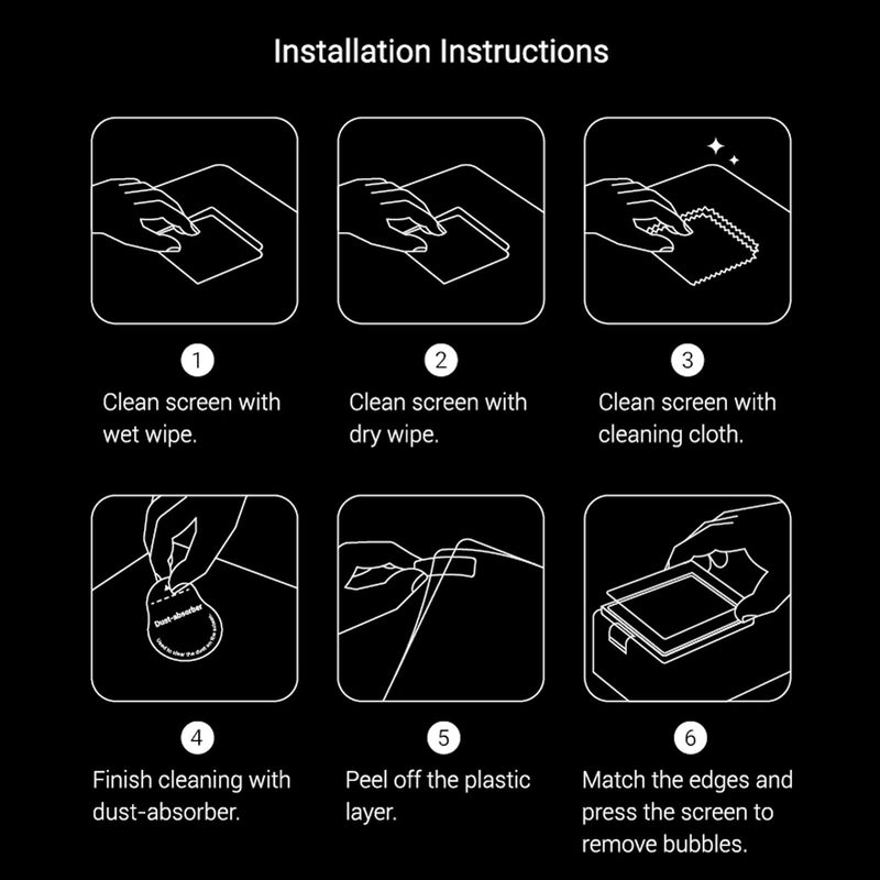 SmallRig 5804 Screen Protector วัสดุแข็งแรงทนทาน