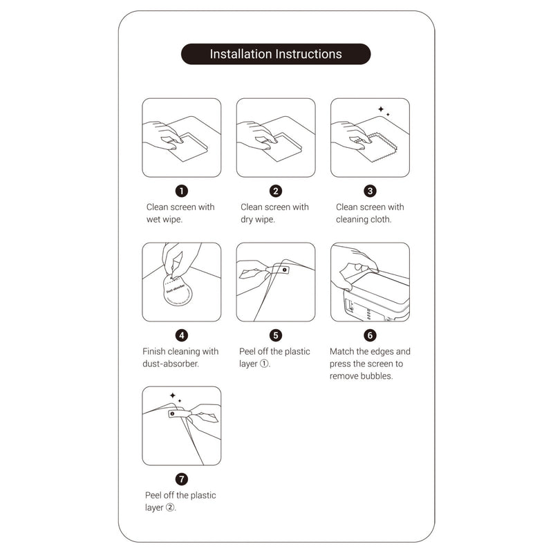 SmallRig 5817 Screen Protector for DJI Osmo Nano