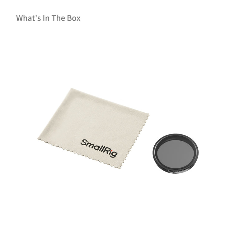 SmallRig 5835 Attachable CPL Filter for DJI Osmo Action 5 Pro / 4