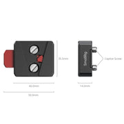 SmallRig 6021 Quick Release V-Lock Mount สำหรับงานวิดีโอมืออาชีพ