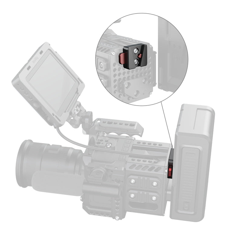 SmallRig 6021 Quick Release V-Lock Mount วัสดุแข็งแรงทนทาน