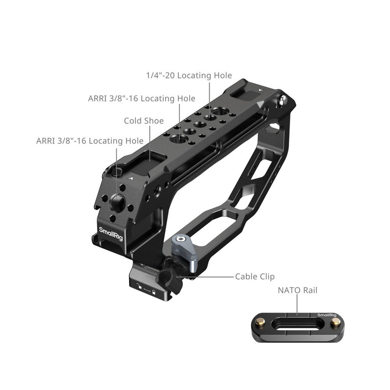 SmallRig 6779 HawkLock Handheld Cage Kit with V-Mount Plate for Sony FX5 – image 3