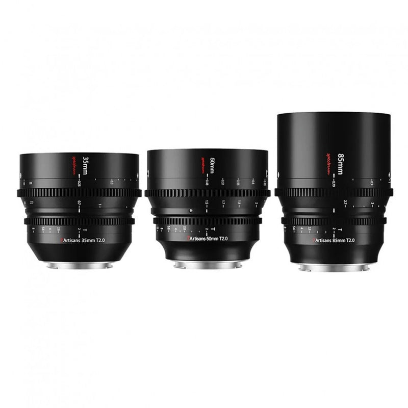 7Artisans Bundle Spectrum Prime 35+50+85mm Cine Set FF