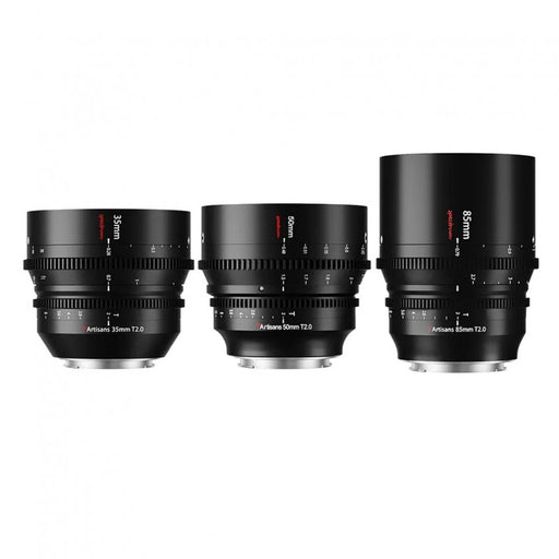 7Artisans Bundle Spectrum Prime 35+50+85mm Cine Set FF