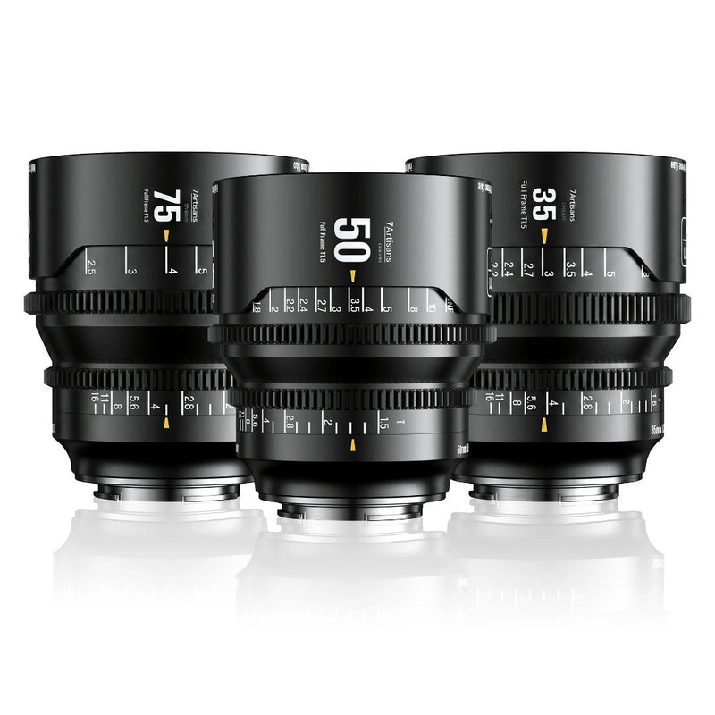 ชุดเลนส์ Cine DREAM 3 ตัว Sony E Mount Full Frame T1.5