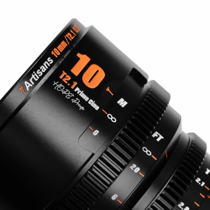 เลนส์ Cine 10mm Fuji X Mount 0.8 MOD Gear