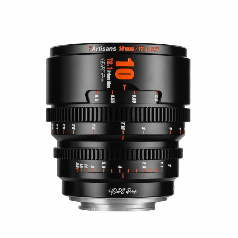 7Artisans Hope Cine 10mm T2.1 Manual Cine APS-C Lens