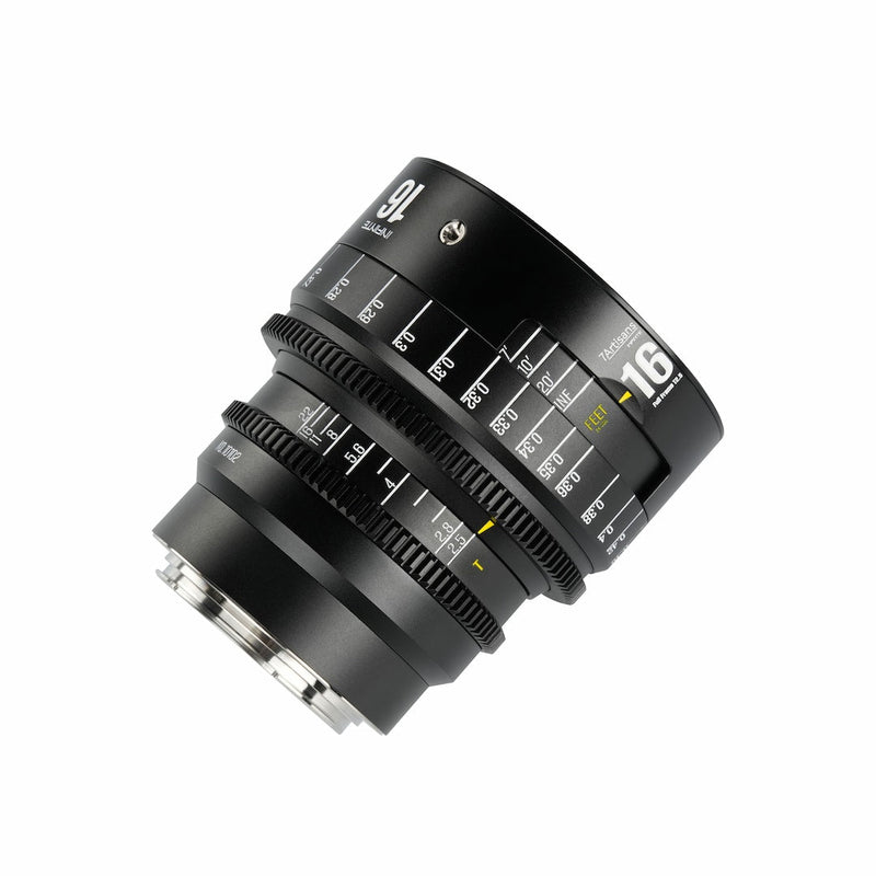 เลนส์ Cine 16mm T2.5 บอดี้โลหะ 13 ชิ้น 11 กลุ่ม