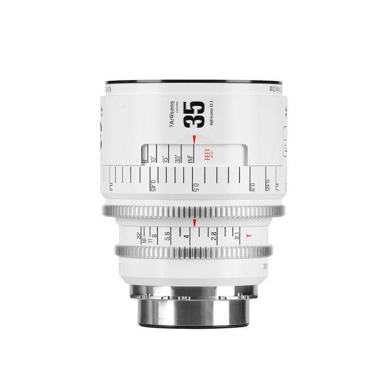 7Artisans INFINITE Cine 35mm T2.1 PL Mount สีขาว เลนส์ภาพยนตร์