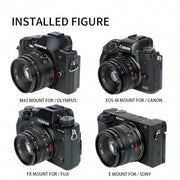 เลนส์ Manual 35mm Canon RF Mount Cinematic