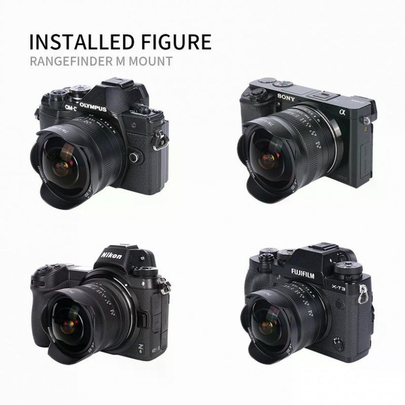 เลนส์ Fisheye 190° Canon RF Mount APS-C