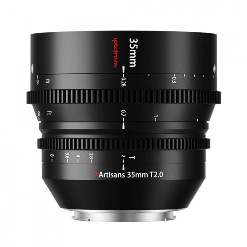 7Artisans Spectrum Prime 35mm T2.0 Manual Full Frame Cine Lens