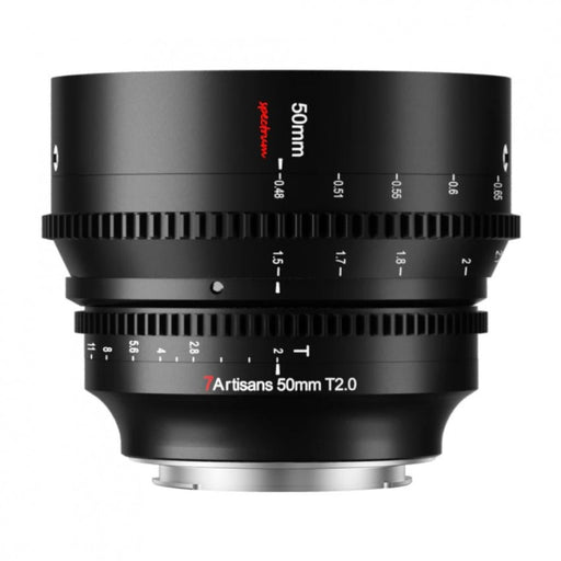 7Artisans Spectrum Prime 50mm T2.0 Full Frame Cine