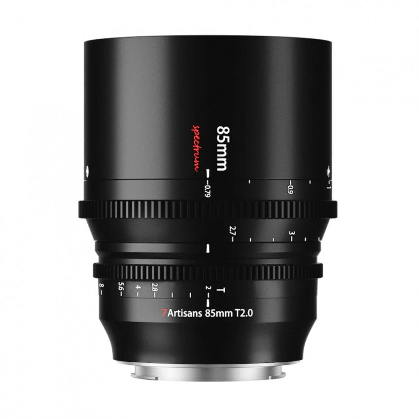 7Artisans Spectrum Prime 85mm T2.0 Full Frame Cine