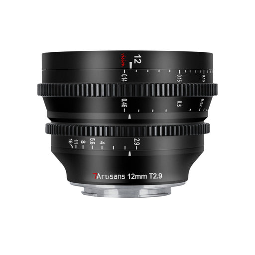 7Artisans Vision Cine 12mm T2.9 APS-C เลนส์ภาพยนตร์มุมกว้าง