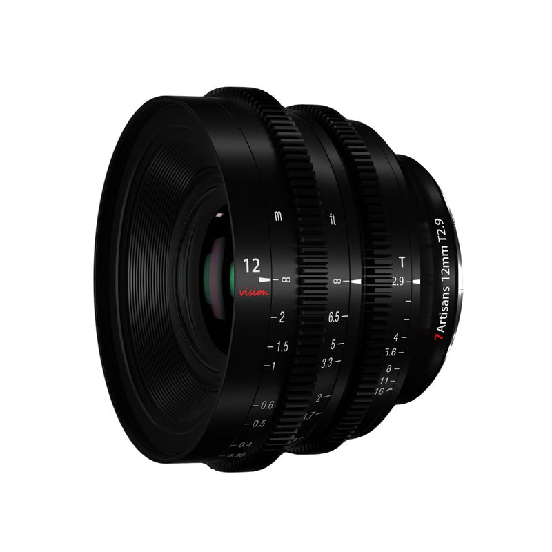 เลนส์ Cine 12mm T2.9 Sony E Mount APS-C มุมรับภาพ 100 องศา