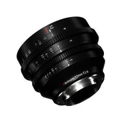 เลนส์ภาพยนตร์ 12mm Fuji X Mount Focus Throw 270 องศา