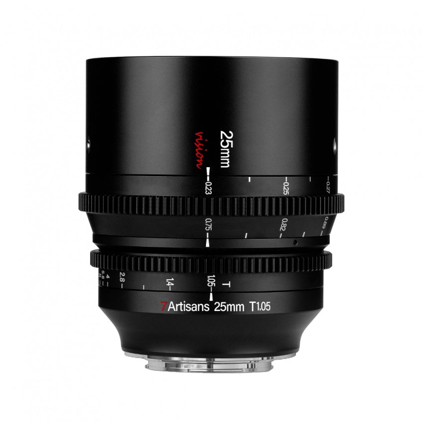 7Artisans Vision Cine 25mm T1.05 APS-C Ultra-Fast
