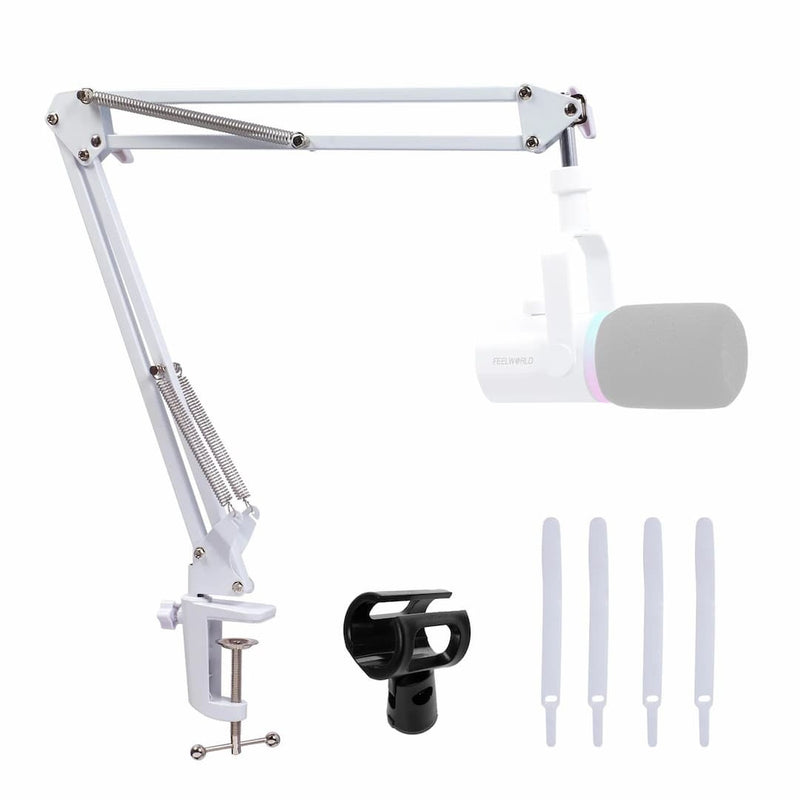 FEELWORLD AMS1 Microphone Boom Arm for PM1 and Dynamic Microphone