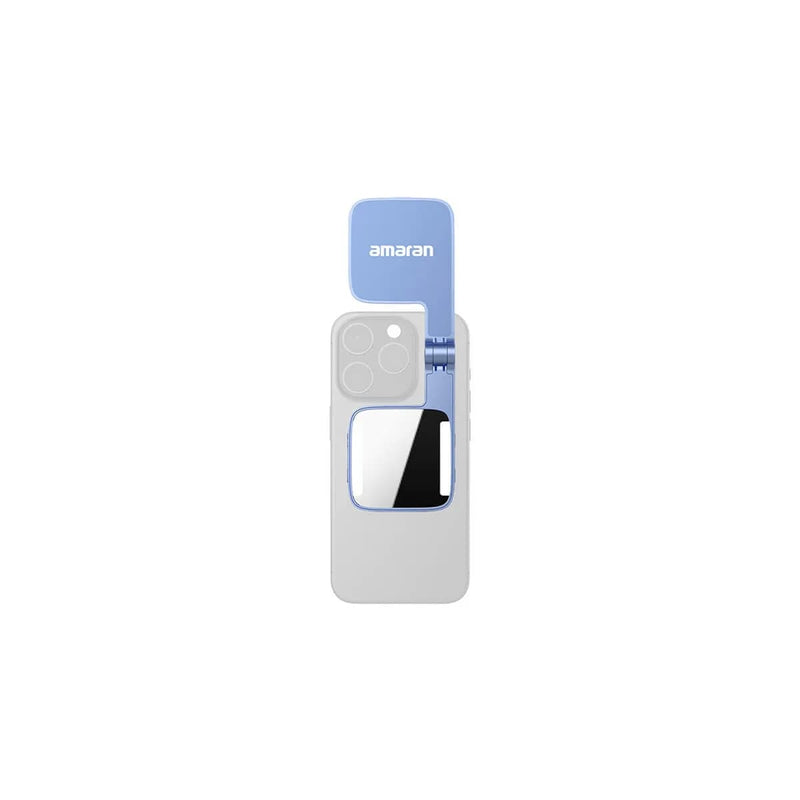 Amaran Go Mini LED Phone Light · MagSafe & Qi2 · Bi-Color 2700K–6500K · CRI 97+ (5 Colors)