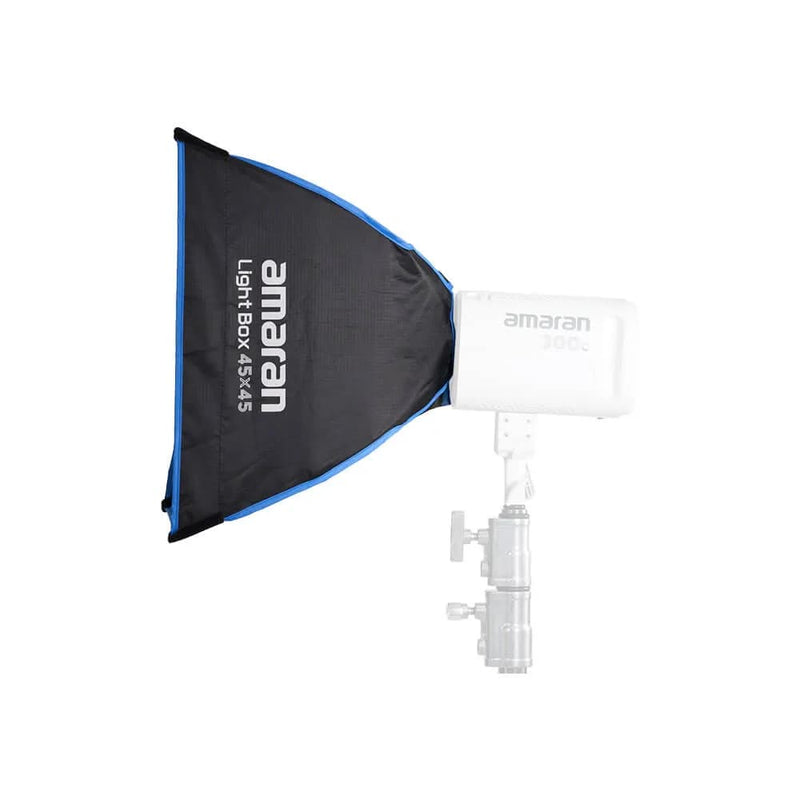 Amaran Light Box 45x45 Square Softbox · Bowens Mount · One-Snap · Grid · Up to 300W