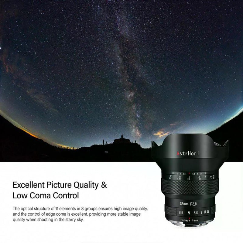 AstrHori 12mm F2.8 Canon RF Mount Wide Fisheye