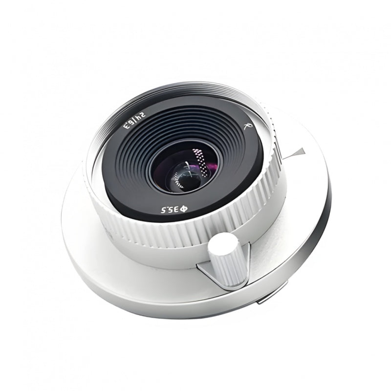 AstrHori MF 24mm F6.3 Full Frame Pancake Lens for Leica M (Black / Silver)