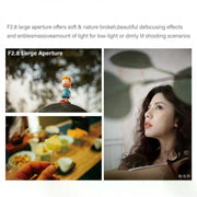 เลนส์ APS-C 27mm Fuji X Mount Pancake Gray