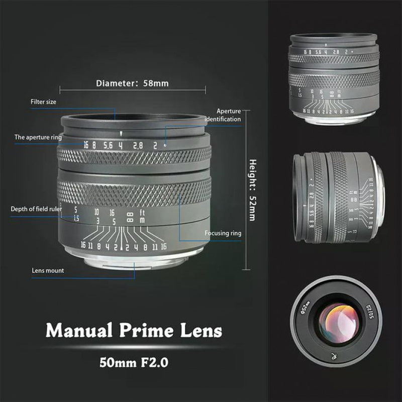 เลนส์ Manual Leica L / Fuji X Mount Standard
