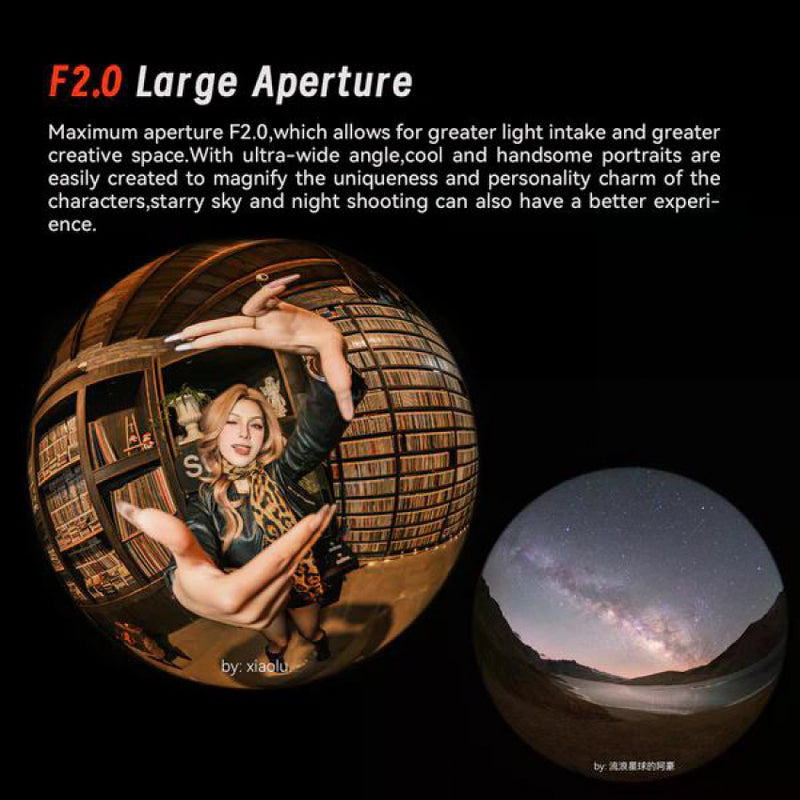 AstrHori 6.5mm F2 Canon RF Mount Fisheye Lens