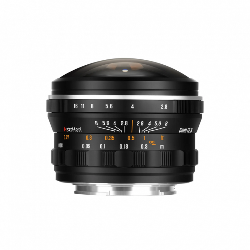 AstrHori MF 6mm F2.8 Full Frame Circular Fisheye 220°