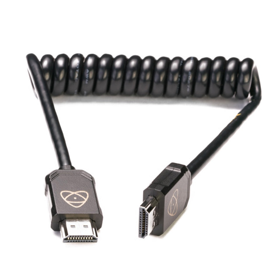 Atomos AtomFLEX Coiled HDMI Cable Full to Full 30-60cm