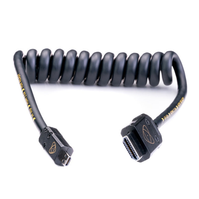 Atomos AtomFLEX Coiled HDMI Cable Full to Micro 30-60cm