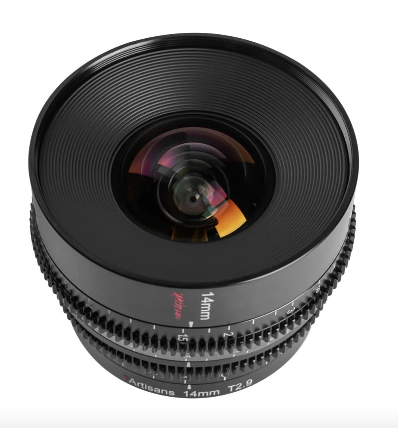 เลนส์ภาพยนตร์ 14mm Nikon Z เฟือง 0.8 MOD Follow Focus