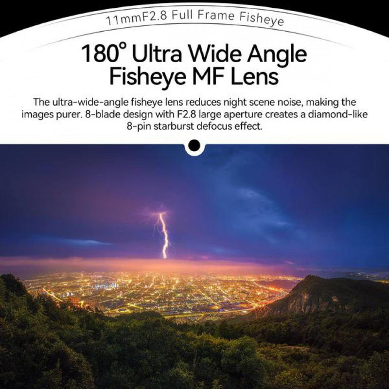 เลนส์ Fisheye 11mm Nikon Z Starry Sky