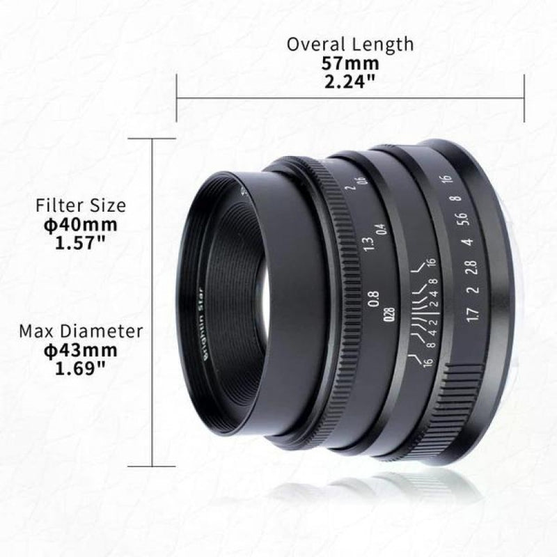 เลนส์ Brightin Star 35mm F1.7 เริ่มต้นมือใหม่