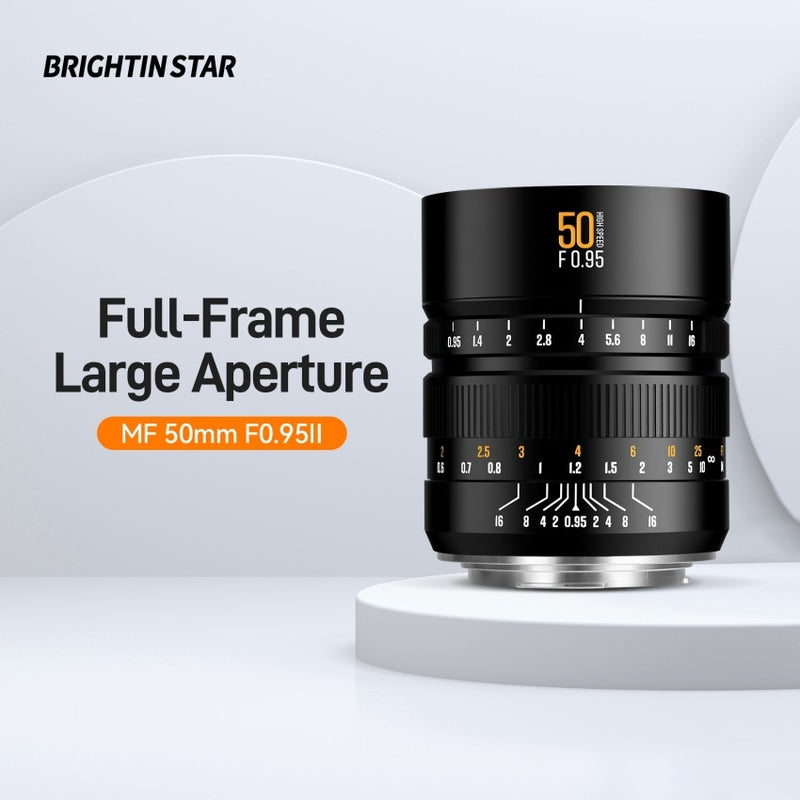 เลนส์ 50mm F0.95 Sony E Mount Full Frame Mark II