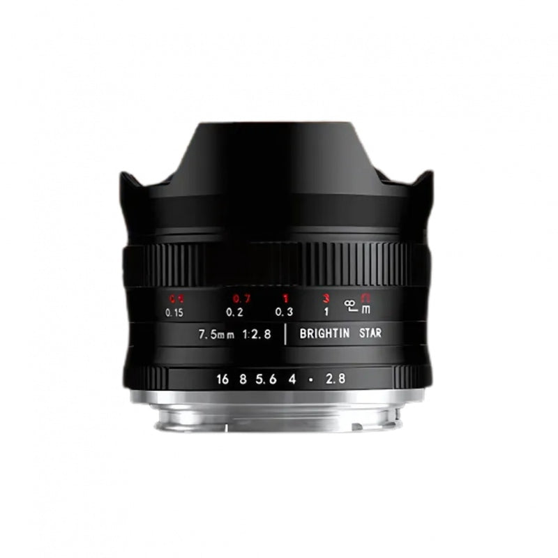 เลนส์ Brightin Star MF 7.5mm F2.8 Manual Fisheye APS-C Sony E Mount