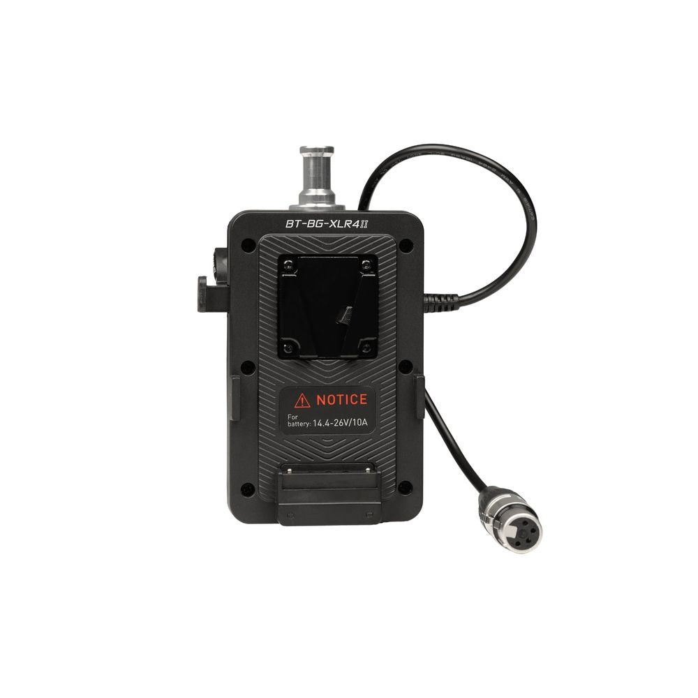 อะแดปเตอร์แบตเตอรี่ V-Mount Nanlite BT-BG-XLR4-M2 ขั้ว XLR 4-Pin