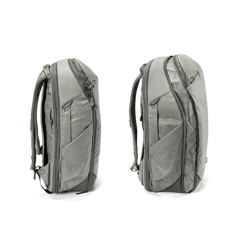 Peak Design Travel Backpack 30L · Sage · Expandable 27-33L · Carry-On Size · 16" Laptop Sleeve