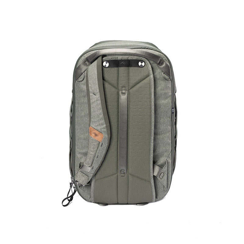 Peak Design Travel Backpack 30L · Sage · Expandable 27-33L · Carry-On Size · 16" Laptop Sleeve